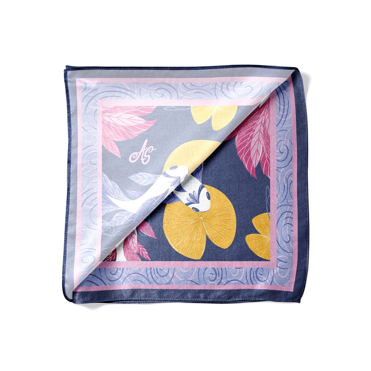 Under the Water Silk Scarf