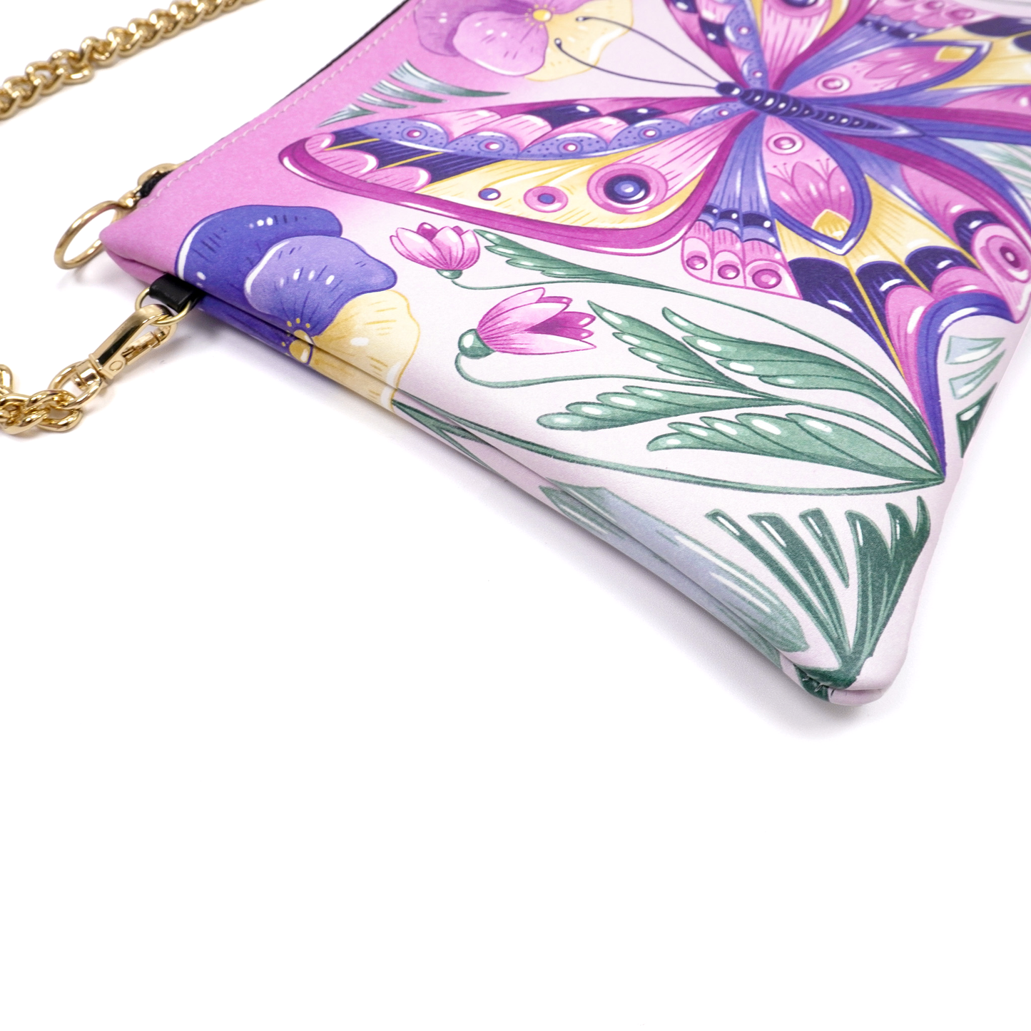 Secret Garden Butterfly Leather Bag