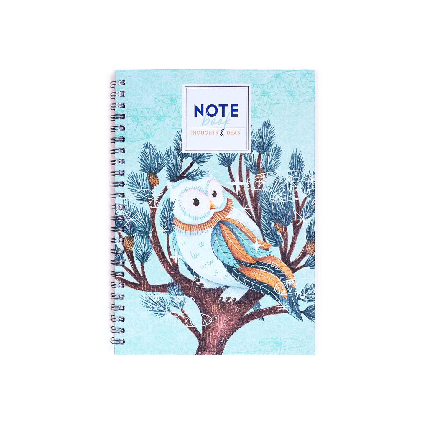 Owl / Spiral Bound A5 Notebook