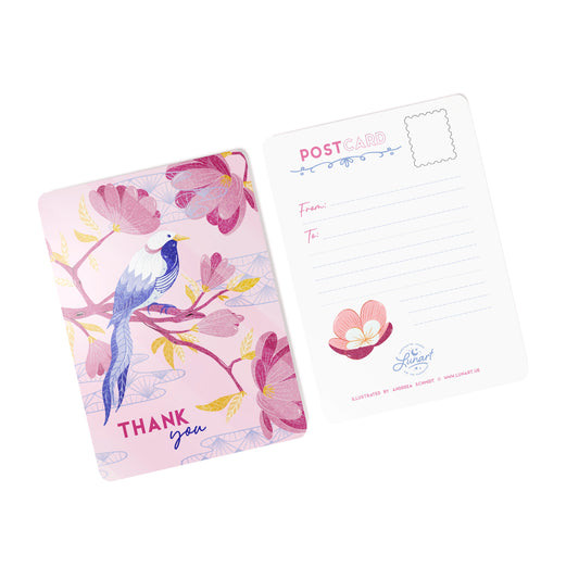 Floral Bird / Postcard