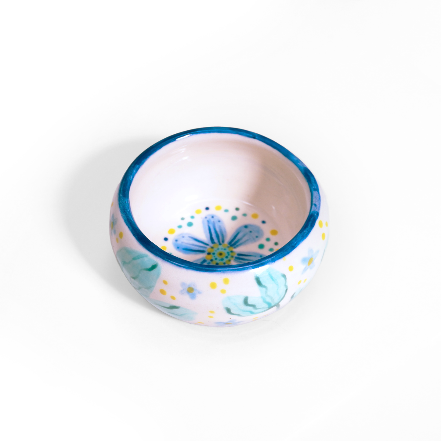 Round Ceramic Jewelry Tray