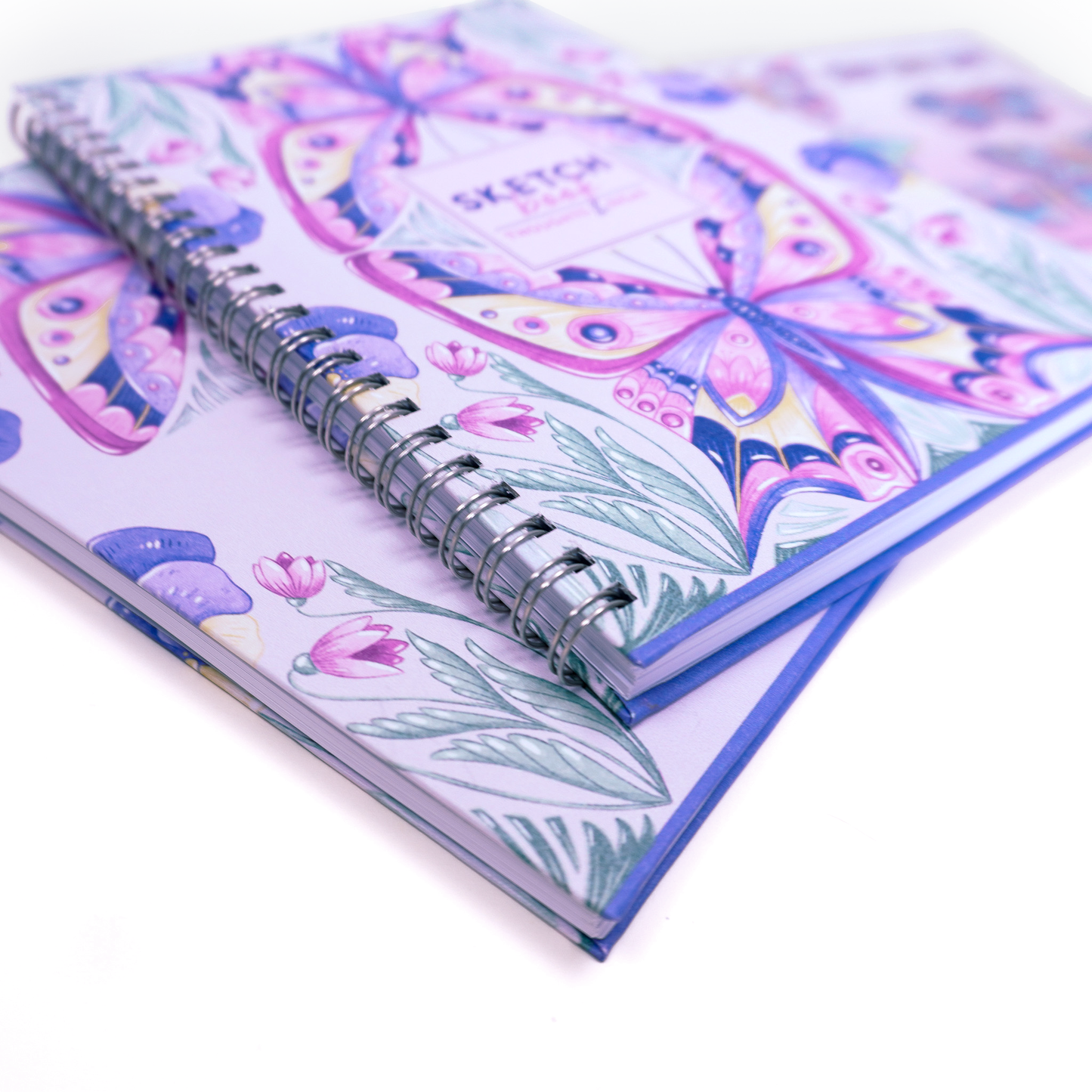 Butterfly / Spiral Bound A5 Notebook